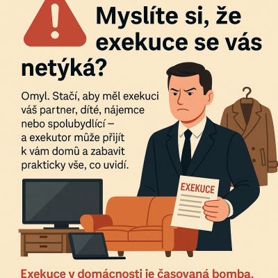 Dluží někdo, s kým bydlíte? Může vás to zruinovat.
